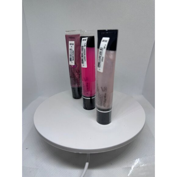 Victorias Secret Satin Gloss Berry Flash Flavored Lip Gloss Trio Set - Picture 5 of 7